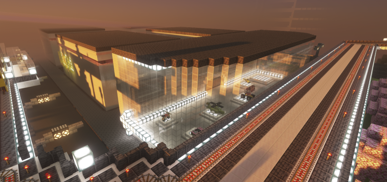 奇利汽车工厂和4S店